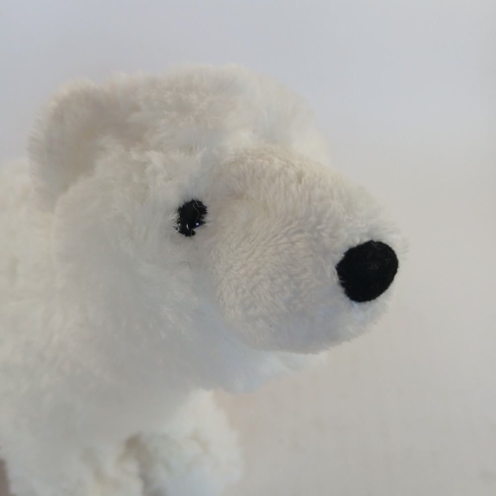 Douglas Plush 6" Tall Polar Bear White Artic Stuffed Animal Small Cuddly